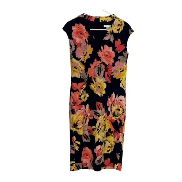 London Times Dresses London Times Sheat Floral Midi Dress Poshmark